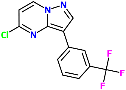 (image for) MC085031 5-Chloro-3-[3-(trifluoromethyl)phenyl]pyrazolo[1,5-a]pyrimidine